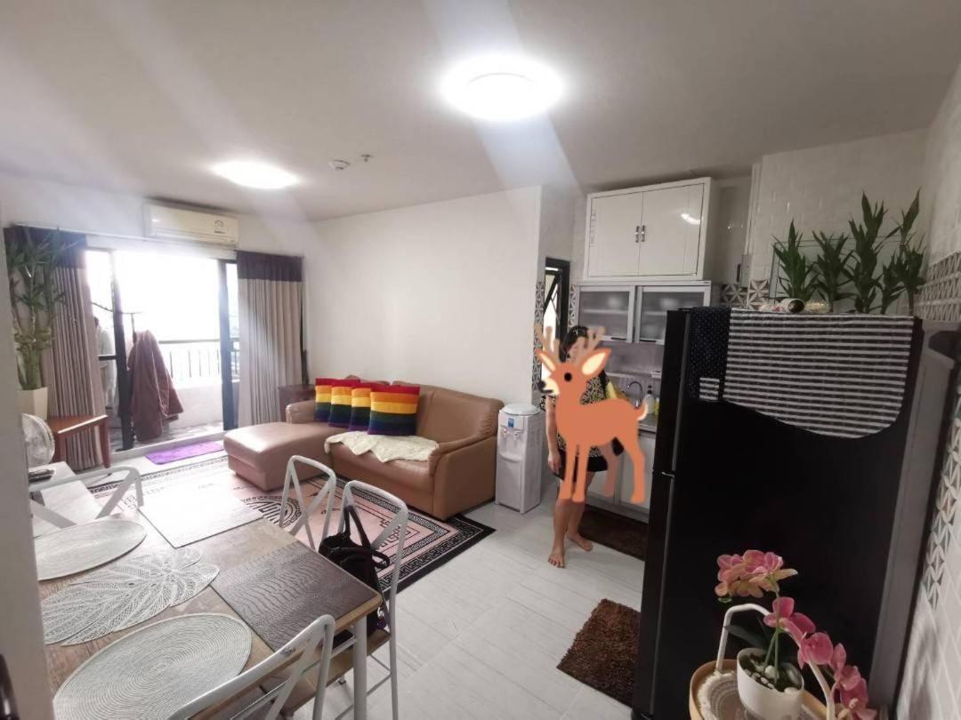 Cozy 1Br Walk To Bts And Airport Rail Link Close To Malls G7 曼谷 客房 照片