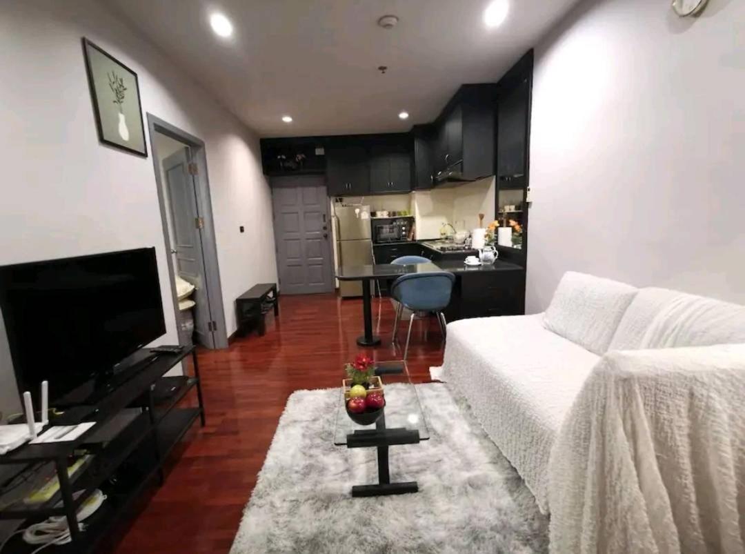 Cozy 1Br Walk To Bts And Airport Rail Link Close To Malls G7 曼谷 客房 照片